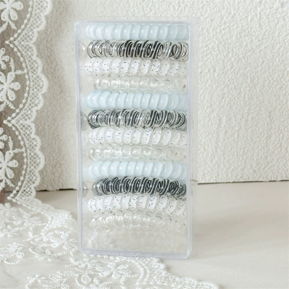 Wholesale Handmade Fresh And Simple Style Telephone Line Women's Hair Tie Headband