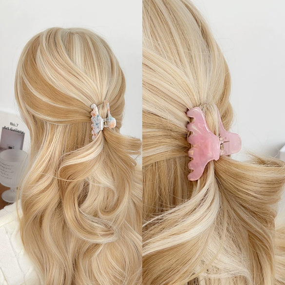 Wholesale Handmade Geometric Acetic Acid Hair Clips For Women