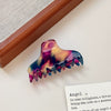 Wholesale Handmade Geometric Acetic Acid Hair Clips For Women