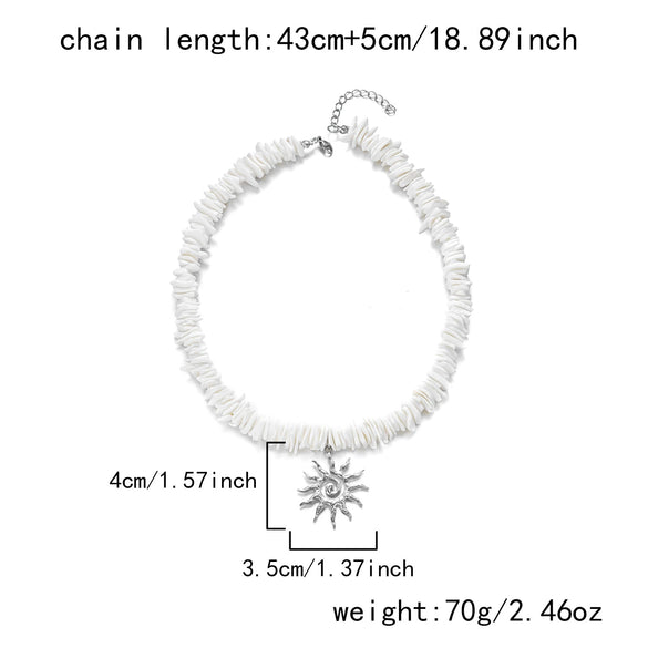 Wholesale Handmade Geometric Alloy Beaded Choker Necklace For Women And Unisex