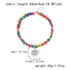 Wholesale Handmade Geometric Alloy Beaded Choker Necklace For Women And Unisex