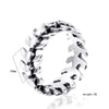 Wholesale Handmade Geometric Cross Ring In Stainless Steel For Men And Unisex Fashion Jewelry