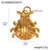 Wholesale Handmade Geometric Fivepointed Star And Ferris Wheel Pendant Necklace For Women Titanium Steel 18K Gold Plated