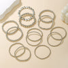 Wholesale Handmade Geometric Fivepointed Star Beads Bracelet Set