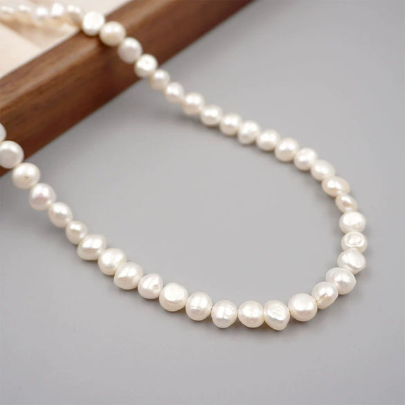 Wholesale Handmade Geometric Freshwater Pearl Bracelet And Necklace