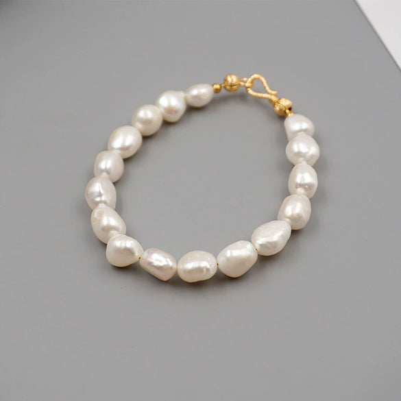 Wholesale Handmade Geometric Freshwater Pearl Bracelet And Necklace