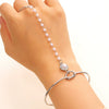 Wholesale Handmade Geometric Iron Finger Bracelet Women's Hand Accessory