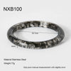 Wholesale Handmade Geometric Retro Amber Black And White Gradient Resin Bracelet And Ring Jewelry For Women
