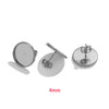 Wholesale Handmade Geometric Stainless Steel Multicolor Electroplated Women's Earrings Accessories