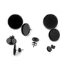 Wholesale Handmade Geometric Stainless Steel Multicolor Electroplated Women's Earrings Accessories