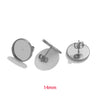 Wholesale Handmade Geometric Stainless Steel Multicolor Electroplated Women's Earrings Accessories