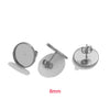 Wholesale Handmade Geometric Stainless Steel Multicolor Electroplated Women's Earrings Accessories