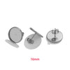 Wholesale Handmade Geometric Stainless Steel Multicolor Electroplated Women's Earrings Accessories