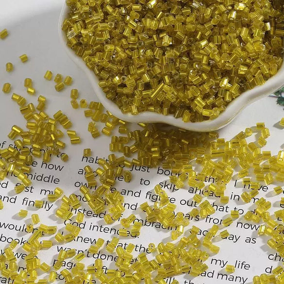 Wholesale Handmade Glass And Silver Tube Beads Clothing Accessories