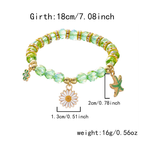 Wholesale Handmade Glass Animal Zodiac Style Bracelet And Anklet For Women