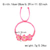 Wholesale Handmade Glass Flower Bracelet And Anklet For Women
