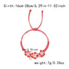 Wholesale Handmade Glass Flower Bracelet And Anklet For Women