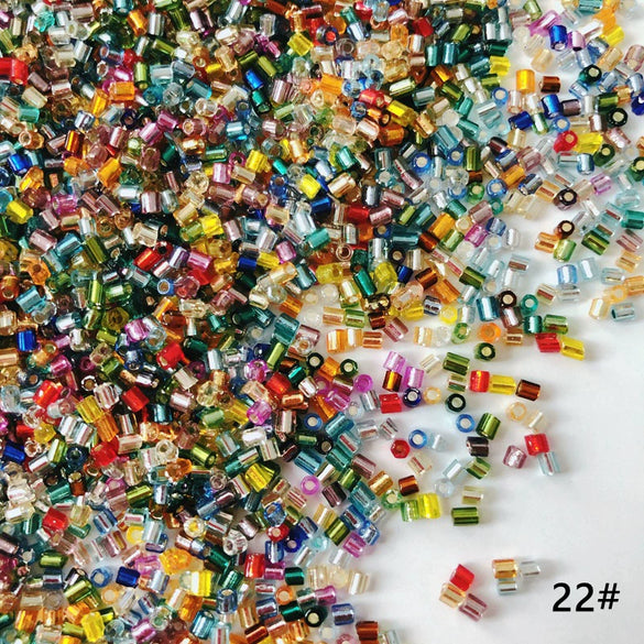 Wholesale Handmade Loose Tube Beads Glass Glaze Material For Diy Jewelry Accessories