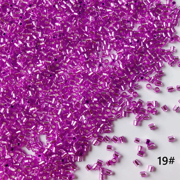 Wholesale Handmade Loose Tube Beads Glass Glaze Material For Diy Jewelry Accessories