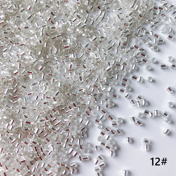 Wholesale Handmade Loose Tube Beads Glass Glaze Material For Diy Jewelry Accessories