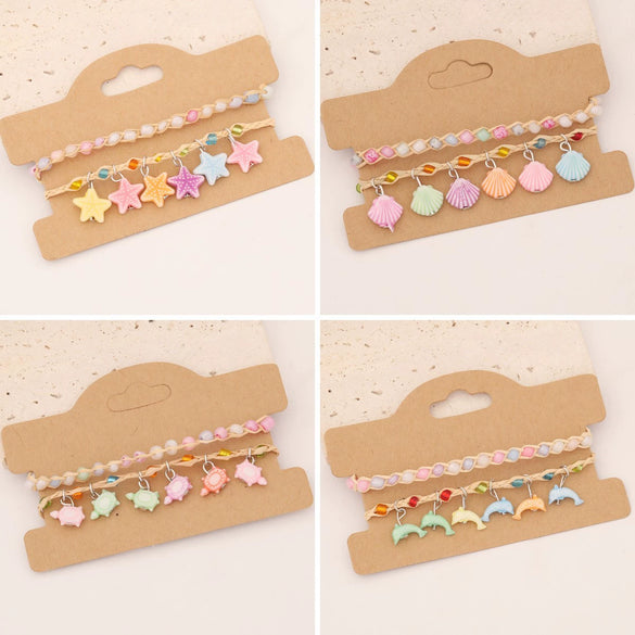 Wholesale Handmade Marine Animal Jewelry With Rice Beads Bracelet