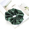 Wholesale Handmade Minimalist Natural Cloth Hair Ring Solid Color Hair Accessories