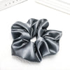 Wholesale Handmade Minimalist Natural Cloth Hair Ring Solid Color Hair Accessories