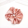 Wholesale Handmade Minimalist Natural Cloth Hair Ring Solid Color Hair Accessories