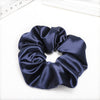 Wholesale Handmade Minimalist Natural Cloth Hair Ring Solid Color Hair Accessories
