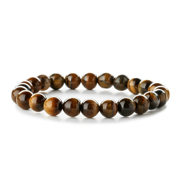 Wholesale Handmade Natural Stone Agate Beaded Bracelet With Geometric Pattern