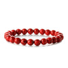 Wholesale Handmade Natural Stone Agate Beaded Bracelet With Geometric Pattern