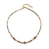 Wholesale Handmade Natural Stone And Czech Beads Geometric Style Women's Necklace