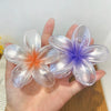 Wholesale Handmade Plastic Resin Egg Flower Hairpin For Women High Level Elegant Hair Accessories