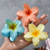 Wholesale Handmade Plumeria Clip Women's Highend Hair Accessories
