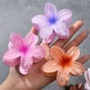 Wholesale Handmade Plumeria Clip Women's Highend Hair Accessories