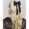 Wholesale Handmade Polyester Fiber Ribbon Bow Hair Clip For Women Versatile Hair Accessory