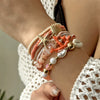Wholesale Handmade Resin Animal Zodiac Beaded Multilayer Stacked Bracelet For Women And Unisex