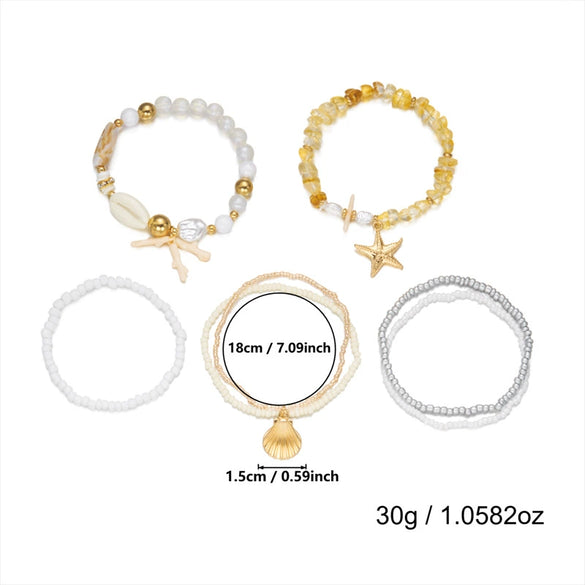 Wholesale Handmade Resin Animal Zodiac Beaded Multilayer Stacked Bracelet For Women And Unisex