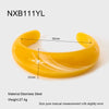 Wholesale Handmade Retro Multicolor Resin Open Bracelet Jewelry For Women