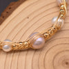 Wholesale Handmade Retro Natural Freshwater Pearl Electroplated Bracelet For Women
