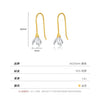 Wholesale Handmade S925 Sterling Silver Flower Design Women's Earring Jewelry