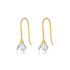 Wholesale Handmade S925 Sterling Silver Flower Design Women's Earring Jewelry