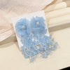 Wholesale Handmade Silver Needle Mesh Earrings With Forest Flower Design