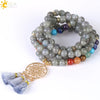 Wholesale Handmade Simple Style Natural Stone And Copper Dream Catcher Bracelet Gold Plated