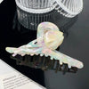 Wholesale Handmade Sweet Style Acetic Acid Women's Flower Shark Hair Clip