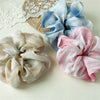 Wholesale Handmade Tiedye Chiffon Hair Ring For Women And Girls