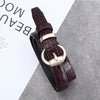 Wholesale Handmade Vintage Women's Genuine Crocodile Leather Belt