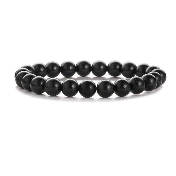 Wholesale Handmade Wood Beads Bracelet With Geometric Pattern