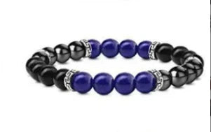Wholesale Handmade Wood Beads Bracelet With Geometric Pattern