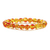 Wholesale Handmade Wood Beads Bracelet With Geometric Pattern